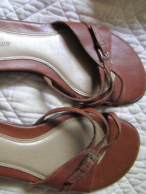 Montego Bay Club Brown Strappy Sandals